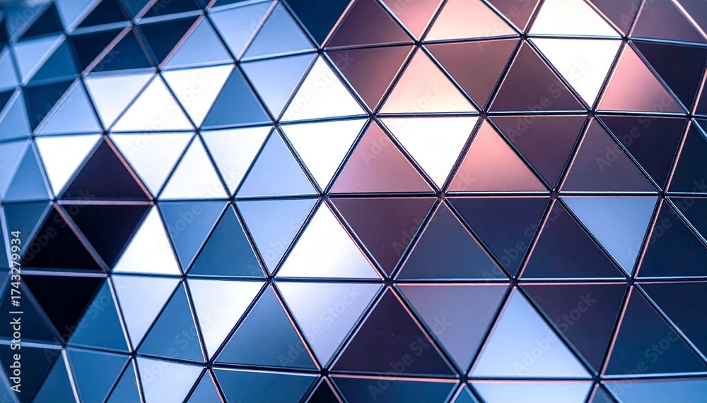 Fototapeta premium triangle background
