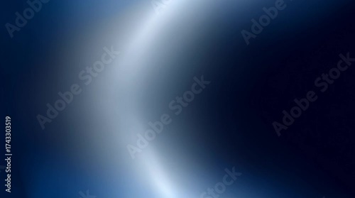 Deep Blue Light Reflection Background