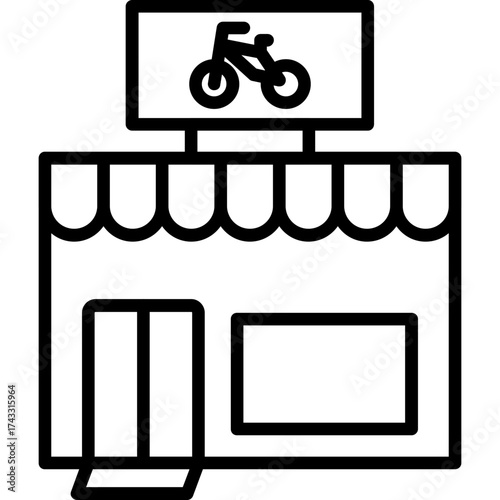 Bike Shop Icon