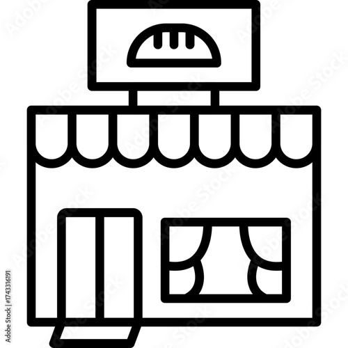 Bakery Shop Icon