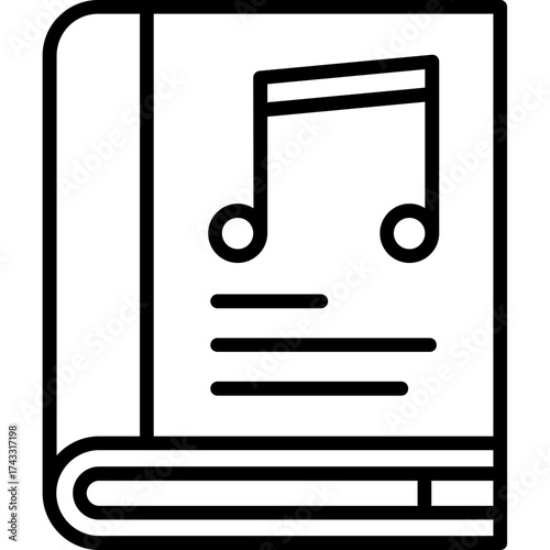 Music Book Icon