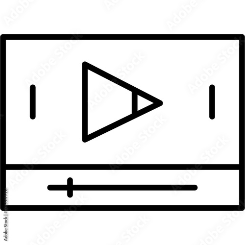Video Player Icon