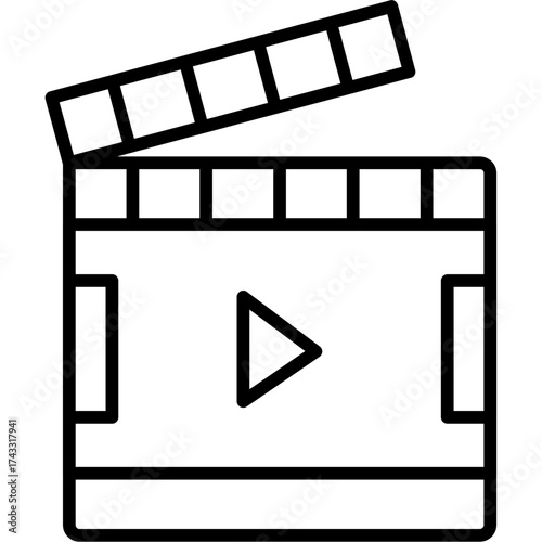 Clapperboard Icon