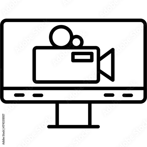 Monitor Screen Icon