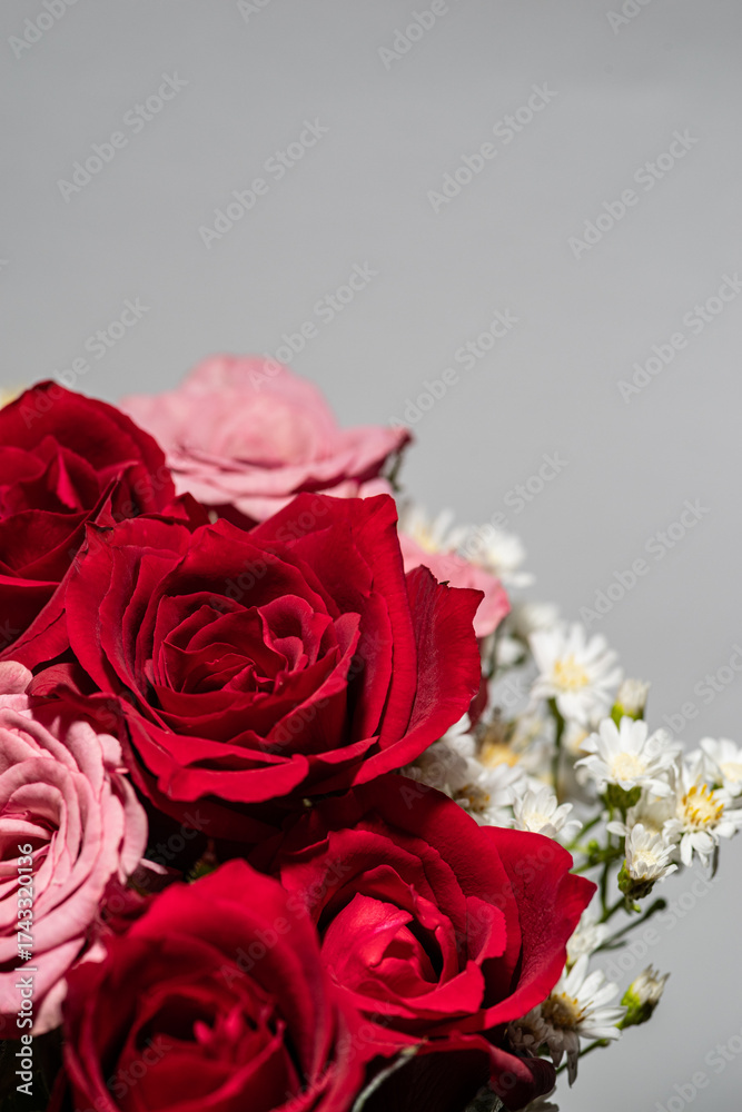 Fototapeta premium 美しい薔薇の花束 