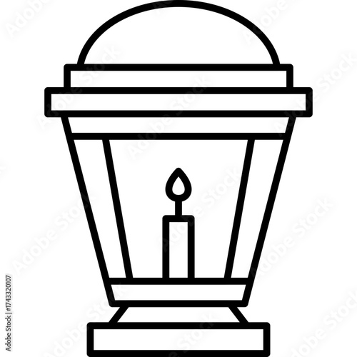 Islamic Lantern Icon
