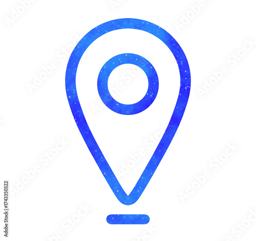 青い星空｜マップアイコン