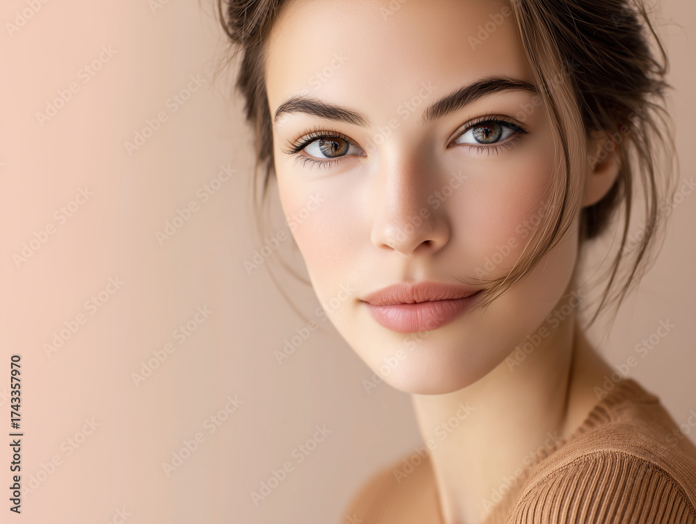Fototapeta premium Soft Glow Natural Beauty Portrait Collection