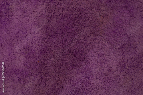 Dark purple wool texture close-up photo