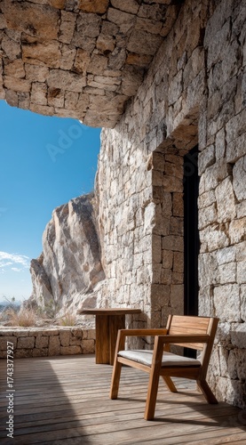 old wooden chair