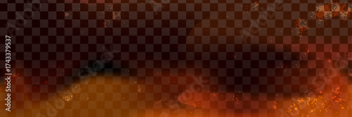 Overlay  film light with orange and prism blur color. Overlay film warm cinematic effect