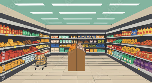 Supermarket, display