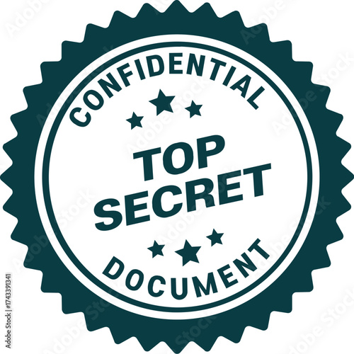 Top Secret Confidential Document Seal