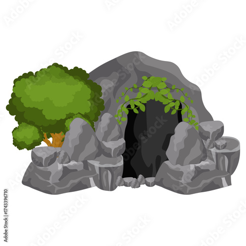 Cave Illustration