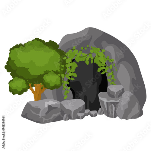 Cave Illustration