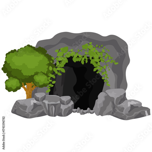 Cave Illustration