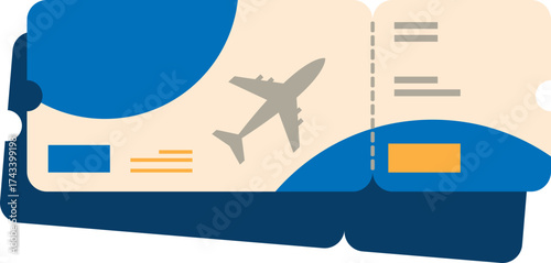 Plane Holiday Ticket