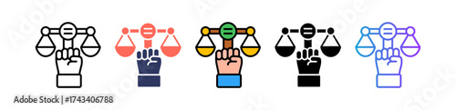 Equal Rights multiple icon