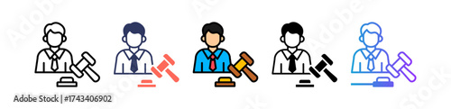 Employee Rights multiple icon