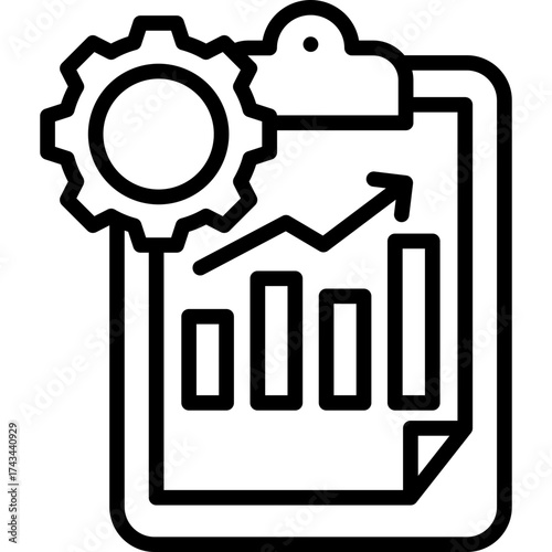 Resource Planning line icon