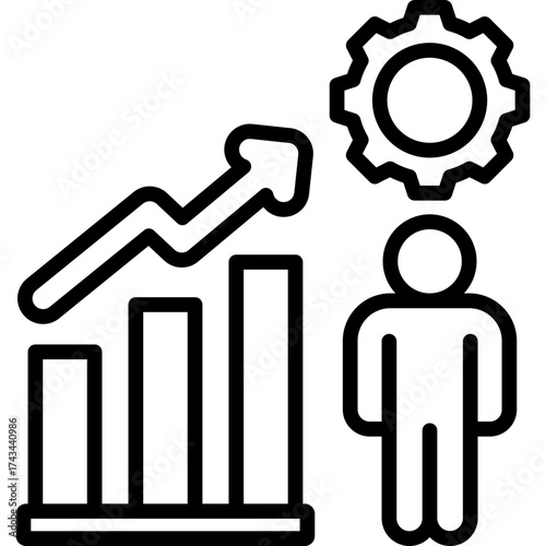 Operational Strategy line icon