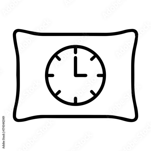 Sleep Time Pillow Icon