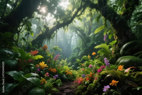 Enchanted Ethereal Forest