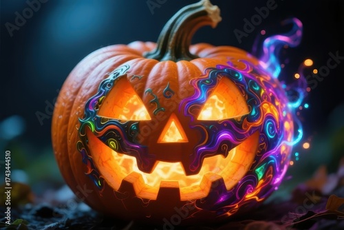 Enchanted Pumpkin Charm