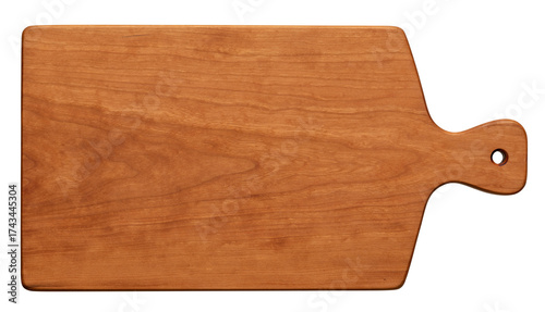 cutting board isolated on white background
