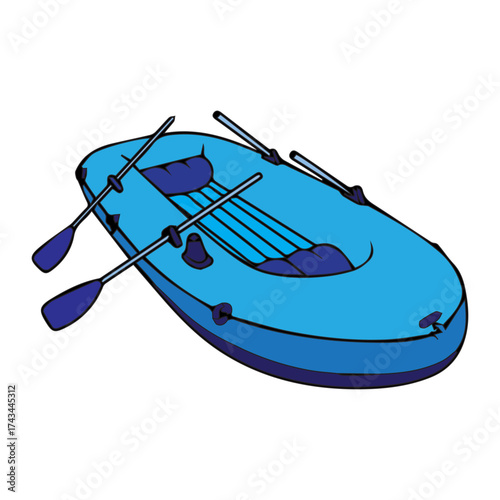 Inflatable Raft Adventure
