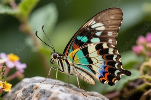 Intriguing Close-Up of a Weird Crawling Insect in Wild Environment