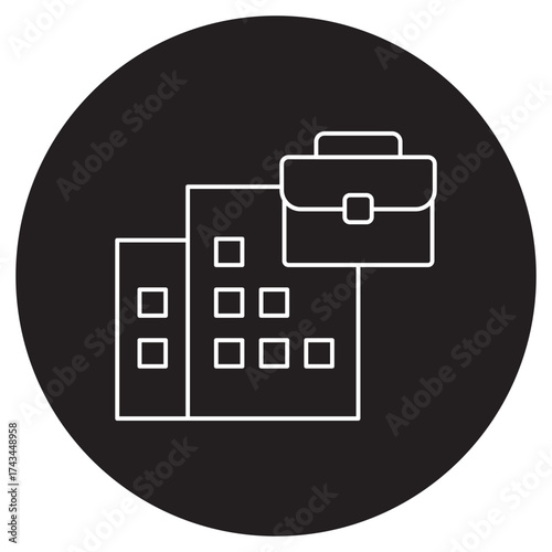 Company Portfolio Icon, Showcasing Our Company Portfolio, Building Trust Through Achievements, Innovation and Growth in Focus, A Comprehensive Business Overview, vector