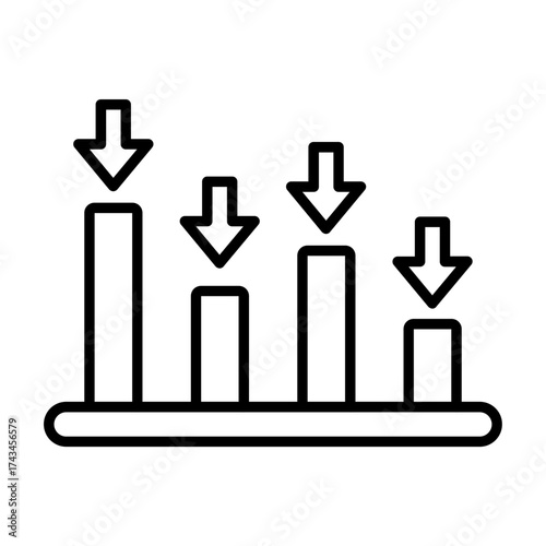 Grow Down Icon