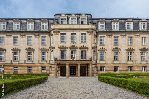 Bundesfinanzhof building exterior in Munich Bavaria Germany