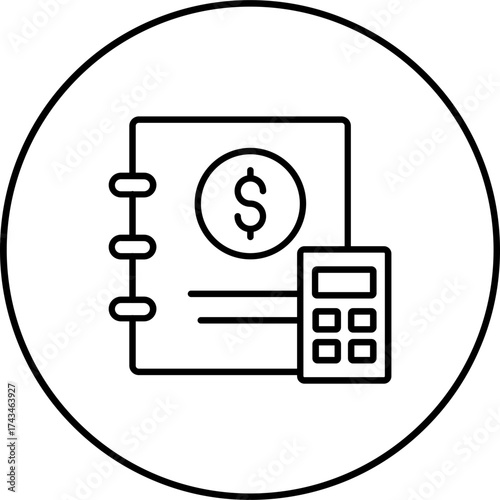 Accounting Book Icon