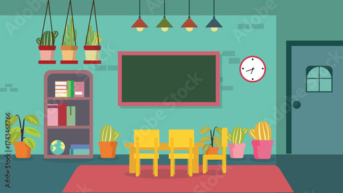 Colorful Classroom for Young Learners