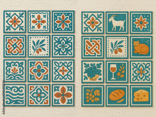 seamless geometric pattern