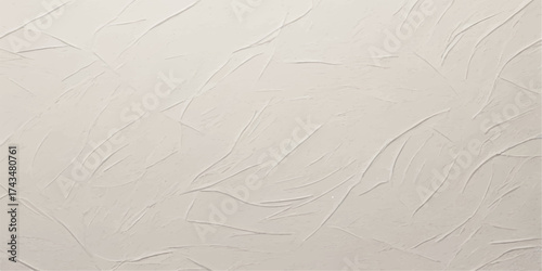 Aged and crumpled brown paper texture with white sand and grunge vintage pattern