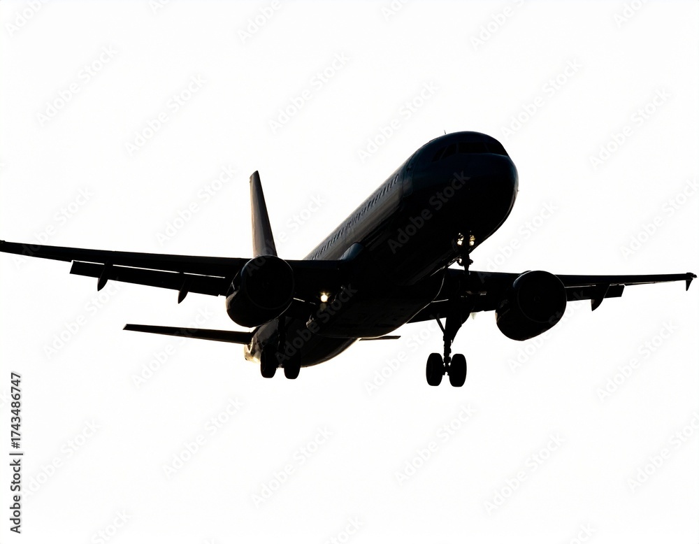 Fototapeta premium airplane in the sky