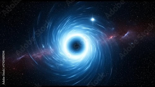 Cosmic Vortex - A Journey into the Heart of a Black Hole.