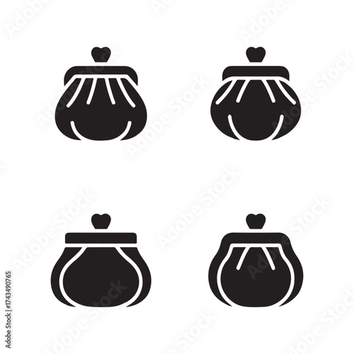 Velvet Pouch Solid Icons Collection