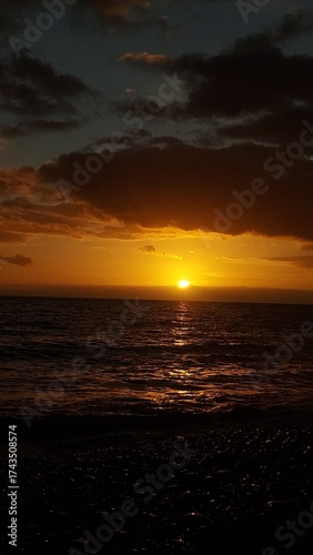 ocean, sea, waves, blue, rocl, day, beach, coast, coastline, island, madeira island, peace, travel, tourism, detsination, portugal, europe, nature, landscape, sun, sunset, clouds, cliff, mountain