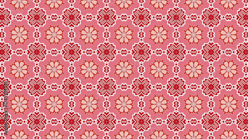 Colourful flowers, seamless patterns with floral for fabric