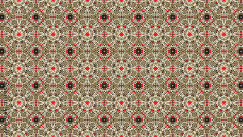 Colourful flowers, seamless patterns with floral for fabric