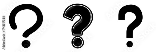 The ‘ofvs218 OutlineFilledVectorSign ofvs' features a modern question mark icon, available in isolated transparent, black outline, and filled versions, compatible with AI 10 and EPS 10, labeled as g