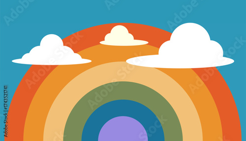 A vibrant, abstract illustration featuring a bold, twisted blue shape set against a serene light blue background a perfect blend of modern design and soothing colors to spark creativity