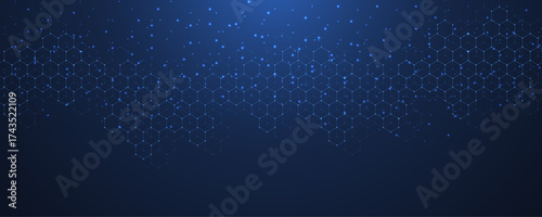 Abstract digital blockchain cube blocks concept. 3D big data cubes quantum computer technology idea. Artificial intelligence data core cubes design element