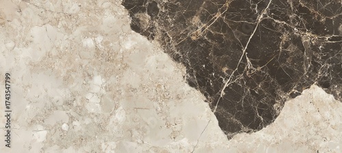 Natural Marble Texture Background with Unique Veins and Patterns for Elegant Interior Design © Ilja