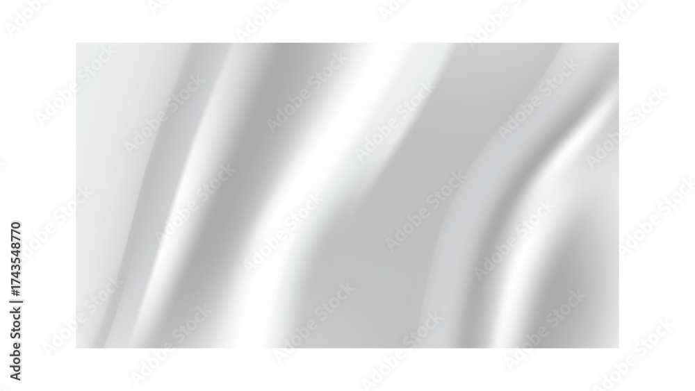 Obraz premium Abstract white plastic wrap texture. Transparent surface, glossy effect plastic.