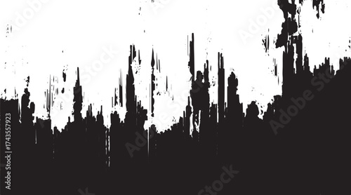 Abstract dust particle and dust grain texture on white background, dirt overlay or screen effect use for grunge background vintage style.